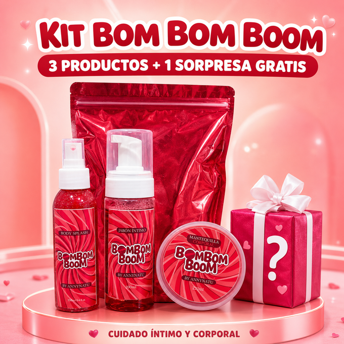 KIT BOM BOM BUM + 1 producto sorpresa