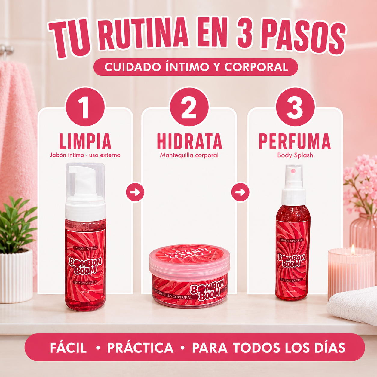 KIT BOM BOM BUM + 1 producto sorpresa